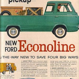 Ford Econoline Trucks Ad January 1961