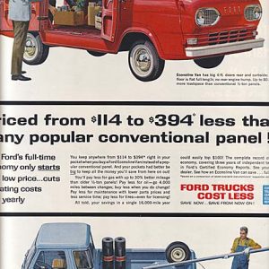 Ford Econoline Trucks Ad January 1962