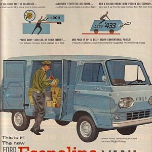 Ford Econoline Van Ad March 1961