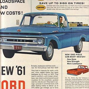 Ford Pickup Truck Ad 1960