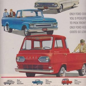 Ford Pickup Truck Ad June 1961