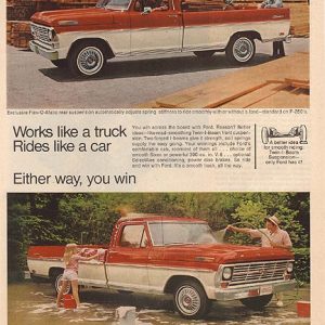 Ford Pickup Trucks Ad 1969