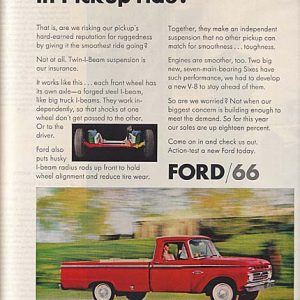 Ford Pickup Trucks Ad December 1965