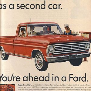 Ford Pickup Trucks Ad February 1967