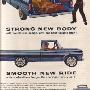 Ford Pickup Trucks Ad January 1964