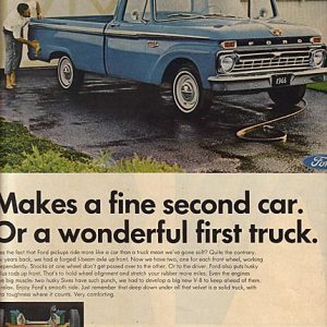 Ford Pickup Trucks Ad June 1966