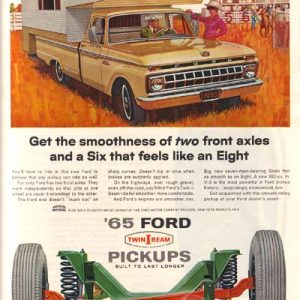 Ford Pickup Trucks Ad May 1965