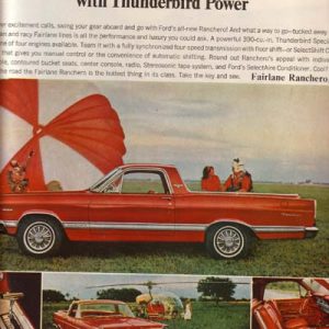 Ford Ranchero Ad 1967