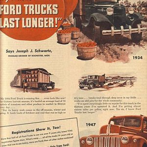 Ford Truck Ad 1947