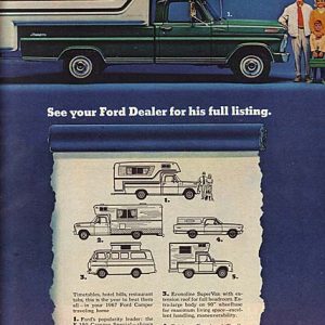 Ford Trucks Ad April 1967