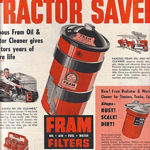 Fram Oil Filter Ad 1951
