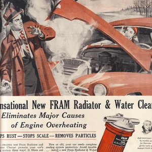 Fram Radiator Ad March 1951