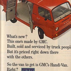 GMC Handi-Van Ad December 1964