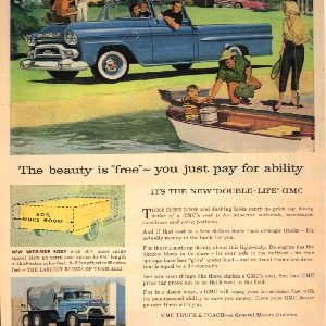 GMC Pickup Trucks Ad 1958