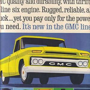 GMC Pickup Trucks Ad 1963