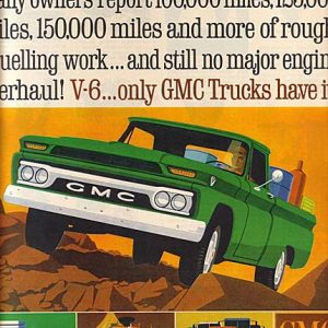 GMC Pickup Trucks Ad 1964