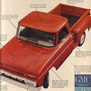 GMC Pickup Trucks Ad August 1965