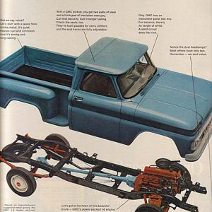 GMC Pickup Trucks Ad July 1966