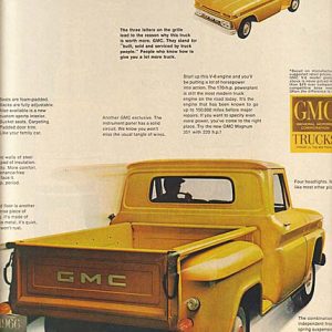 GMC Pickup Trucks Ad June 1966