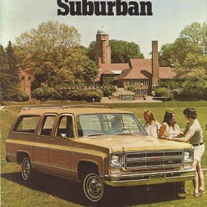 GMC Suburban Dealer Brochure 1975