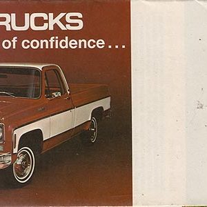 GMC Trucks Dealer Brochure 1975