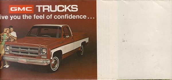 GMC Trucks Dealer Brochure 1975