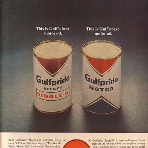 Gulf Oil Ad 1963