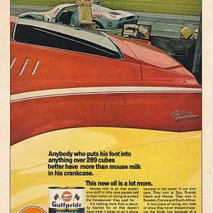 Gulf Oil Ad 1968