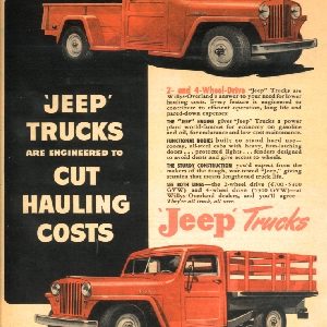 Jeep Trucks Ad 1948