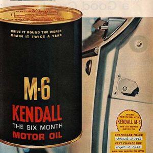 Kendall Oil Ad 1963