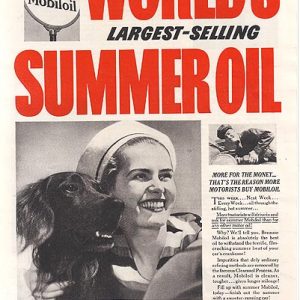 Mobil Oil Ad 1937