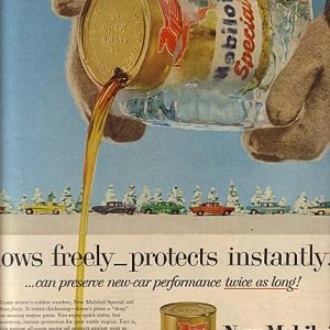 Mobil Oil Ad 1957