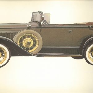 Model A Ford Deluxe Phaeton 180-A Print 1931