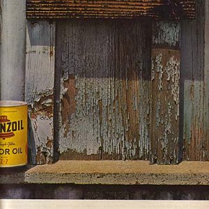 Pennzoil Oil Ad 1966