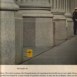 Pennzoil Oil Ad September 1966