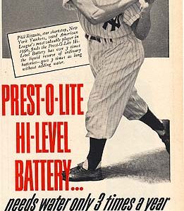 Prestolite Auto Battery Ad September 1951