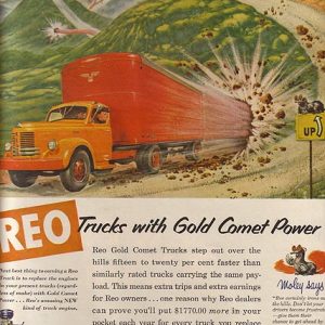 Reo Trucks Ad October 1951