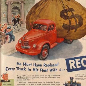 Reo Trucks Ad September 1951