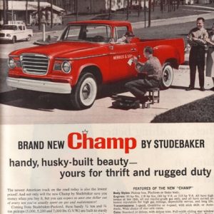 Studebaker Pickup Truck Ad 1960