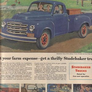 Studebaker Truck Ad 1950