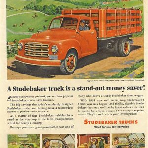 Studebaker Truck Ad March 1951