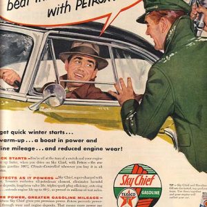 Texaco Ad February 1955