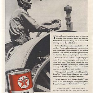 Texaco Oil Ad 1937