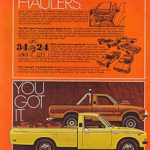 Toyota Truck Ad 1977