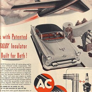 AC Spark Plugs Ad 1954