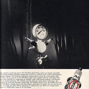 AC Spark Plugs Ad 1960