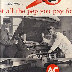 AC Spark Plugs Ad 1961