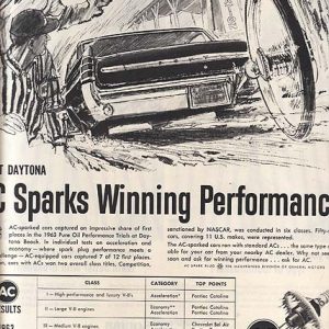 AC Spark Plugs Ad 1963