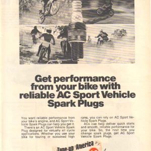 AC Spark Plugs Ad 1974