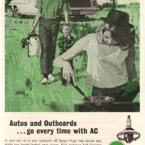 AC Spark Plugs Ad April 1964